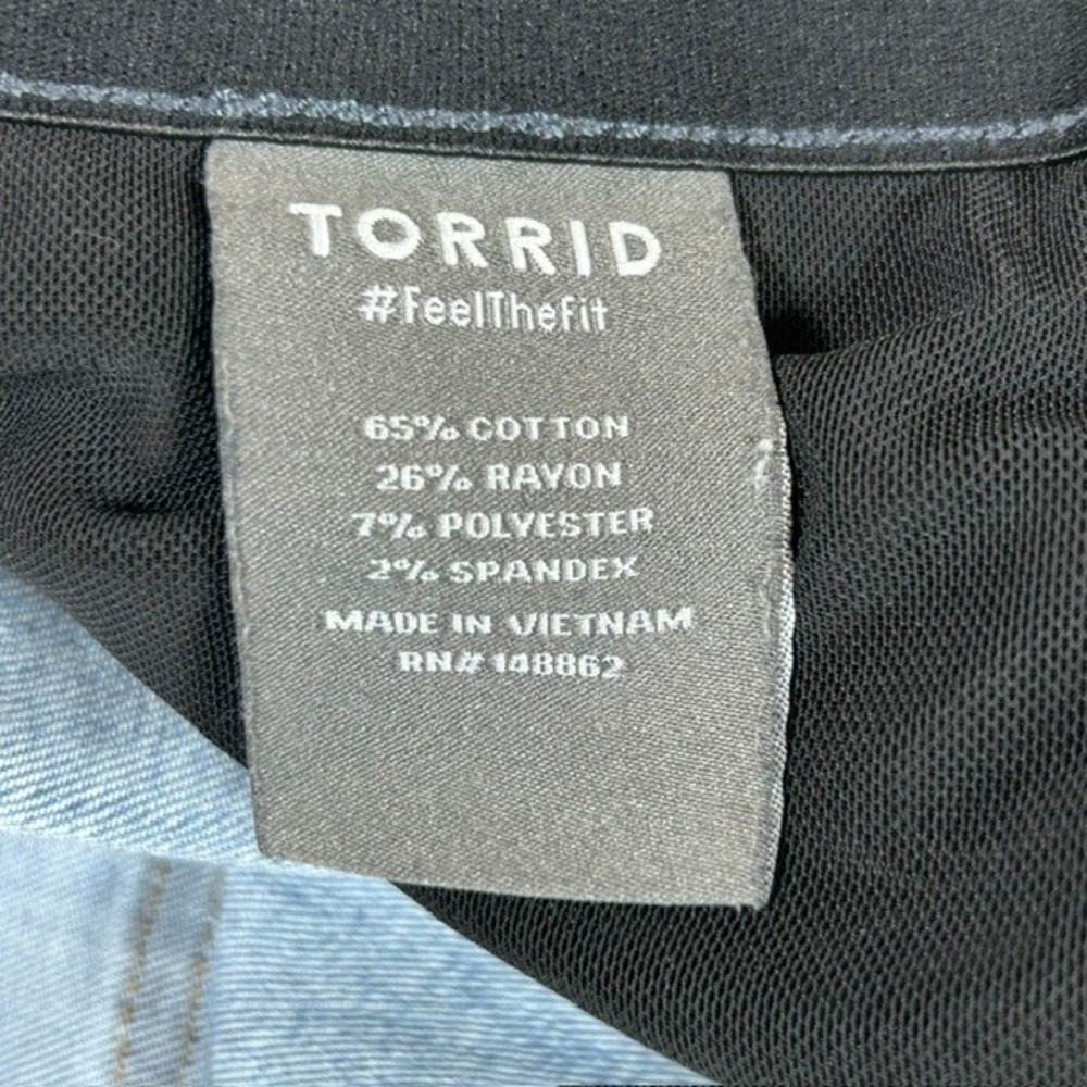 Torrid Feel The Fit Bombshell Skinny Premium Stretch Ankle Denim Jeans‎ 22 - Picture 3 of 10